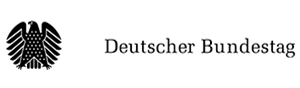 Logo des Deutschen Bundestages mit Bundesadler.